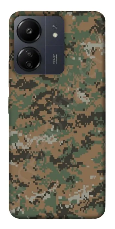 Чохол на Xiaomi Redmi 13C Camouflage v32 фото 1 з 1