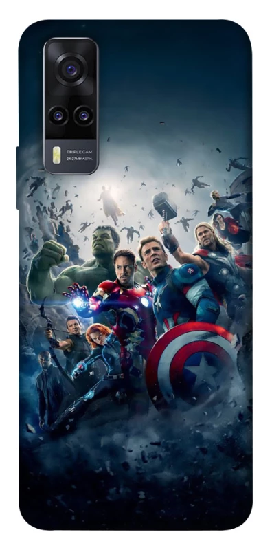 Чехол на Vivo Y31 Marvel heroes фото 1 из 1