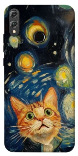 Чехол на Huawei Honor 8X paint cat фото 1 из 1