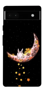 Чехол на Google Pixel 6a Moon rabbit фото 1 из 1