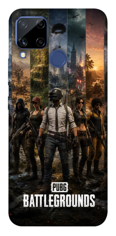 Чехол на Realme C15 PUBG фото 1 из 1