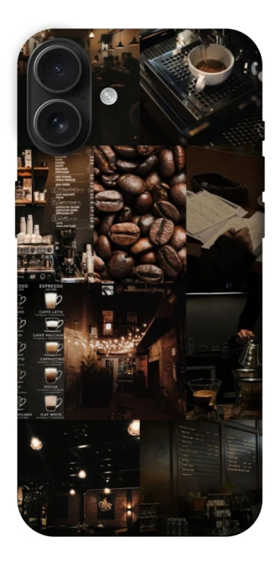 Чохол на Apple iPhone 16 Plus Coffee collage ver.1 фото 1 з 1
