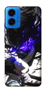 Чохол на Motorola Moto G45 Black soul anime фото 1 з 1