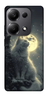 Чехол на Xiaomi Redmi Note 13 Pro 4G Кот под луной фото 1 из 1