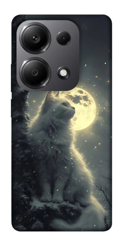 Чохол на Xiaomi Redmi Note 13 Pro 5G Кіт під місяцем фото 1 з 1