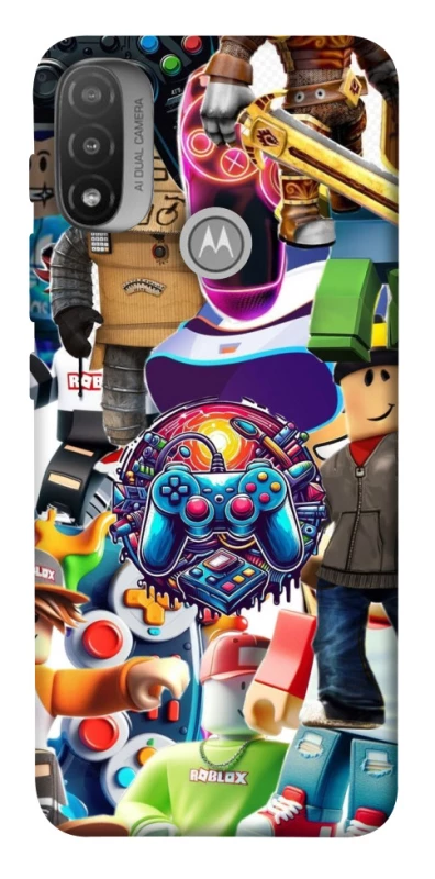 Чохол на Motorola Moto E20 Roblox controller chaos фото 1 з 1
