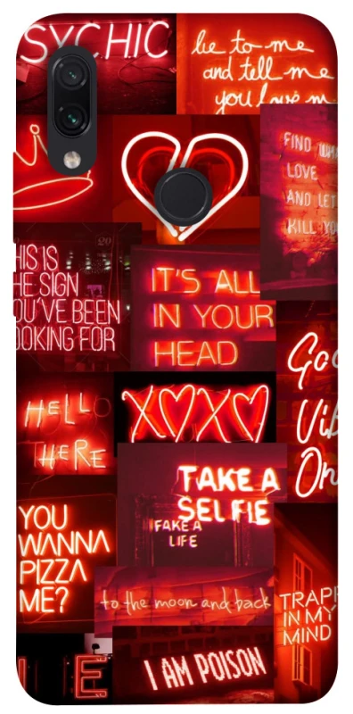 Чохол на Xiaomi Redmi Note 7 / Note 7 Pro / Note 7s Love collage ver.7 фото 1 з 1