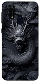 Чехол на Samsung Galaxy M31 black dragon фото 1 из 1