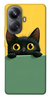 Чехол на Realme 10 Pro+ Black cat v2 фото 1 из 1