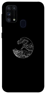 Чохол на Samsung Galaxy M31 Black tsunami фото 1 Чохол на Samsung Galaxy M31 Black tsunami фото 1 з 1