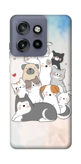Чехол на Motorola Edge 50 Neo Funny Pets ver.2 фото 1 из 1