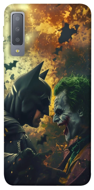Чохол на Samsung A750 Galaxy A7 (2018) Batman and the Joker фото 1 з 1