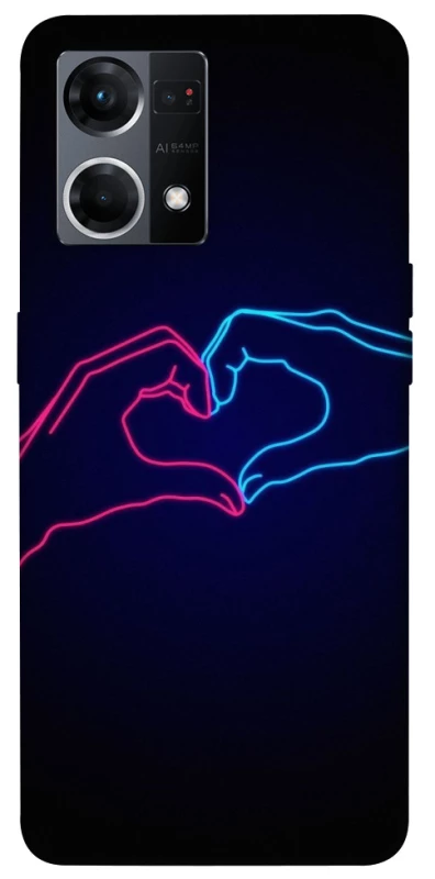 Чохол на Oppo Reno 7 4G Neon love фото 1 з 1