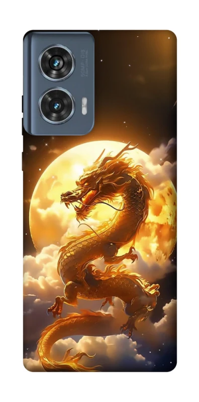 Чехол на Motorola Edge 50 Golden Dragon фото 1 из 1