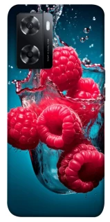 Чохол на Oppo A57s Малинка у воді фото 1 з 1