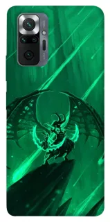 Чехол на Xiaomi Redmi Note 10 Pro Warcraft Illidan фото 1 из 1