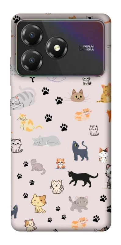 Чохол на ZTE Blade A36 Cat style ver.1 фото 1 з 1