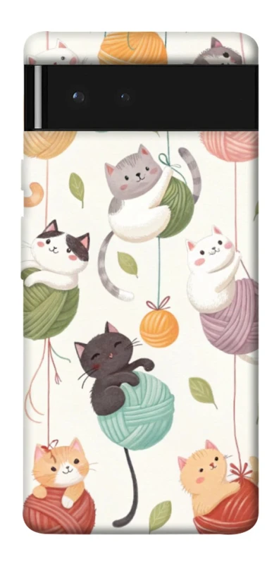 Чохол на Google Pixel 6 Funny Kittens фото 1 з 1