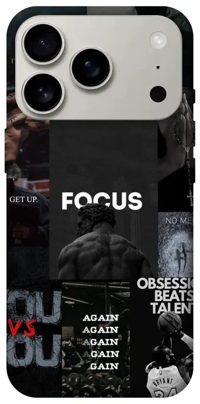 Чехол на Apple iPhone 18 Pro Focus collage фото 2 из 2