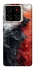 Чохол на ZTE Blade A56 Black and Red фото 1 з 1
