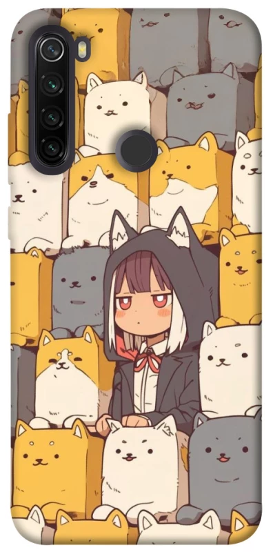 Чехол на Xiaomi Redmi Note 8T Like a cat фото 1 из 1