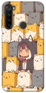 Чехол на Xiaomi Redmi Note 8T Like a cat фото 1 из 1