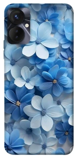 Чехол на TECNO Spark 9 Pro (KH7n) Синие цветы фото 1 из 1