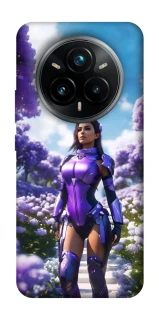Чехол на Realme 14 Pro Cyber space girl ver.4 фото 1 из 1