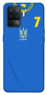 Чохол на Oppo Reno 5 Lite UA-Football ver.4 фото 1 з 1