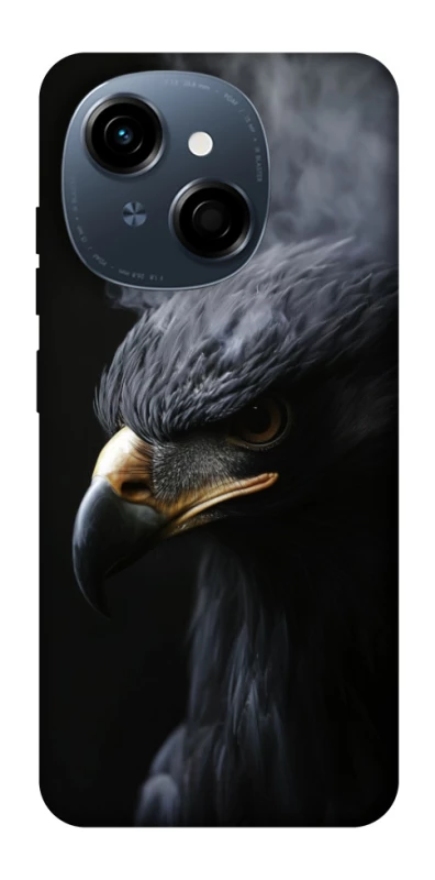 Чохол на TECNO Spark Go 1 black eagle фото 1 з 1