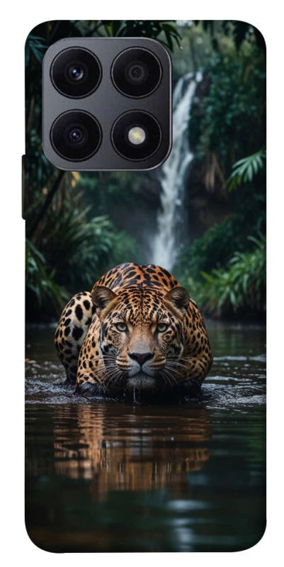 Чохол на Huawei Honor X8a Leopard in water фото 1 з 1