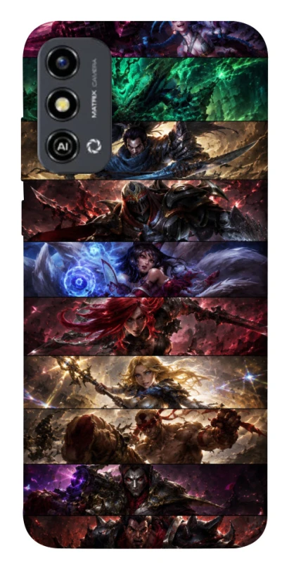 Чохол на ZTE Blade A53 League of Legends фото 1 з 1