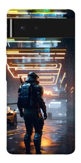 Чехол на Google Pixel 6 Cyber character фото 1 из 1