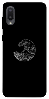 Чохол на Samsung Galaxy A02 Black tsunami фото 1 Чохол на Samsung Galaxy A02 Black tsunami фото 1 з 1