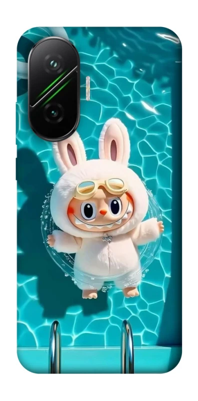 Чехол на Xiaomi Poco F7 Labubu in the pool ver.2 фото 1 из 1
