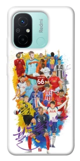 Чохол на Xiaomi Redmi 12C / Poco C55 Football Abstract v2 фото 1 з 1