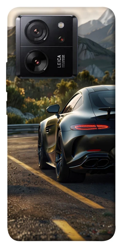 Чехол на Xiaomi 13T Pro Car in the mountains фото 1 из 1