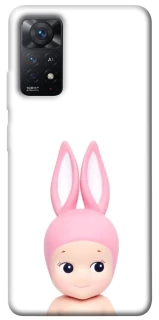 Чехол на Xiaomi Redmi Note 12 Pro 4G Minimal Bunny Peek фото 1 из 1