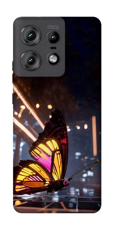 Чохол на Motorola Edge 50 Pro Cyber butterfly фото 1 з 1
