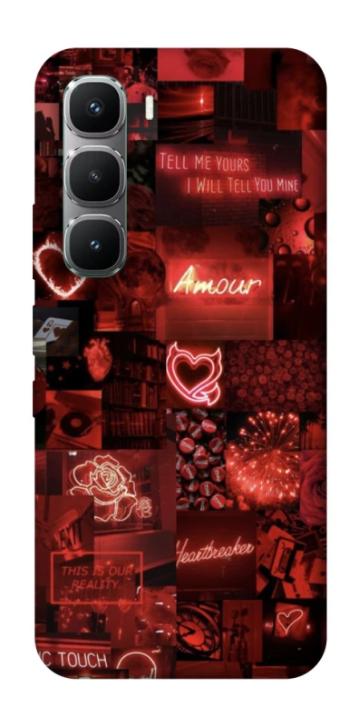 Чохол на Infinix Hot 60 Pro Love collage ver.6 фото 1 з 1