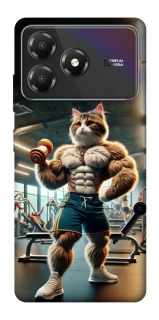 Чехол на ZTE Blade A36 Качок кот фото 1 из 1