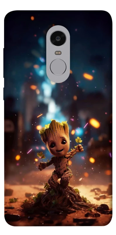 Чехол на Xiaomi Redmi Note 4X / Note 4 (Snapdragon) Baby Groot v3 фото 1 из 1
