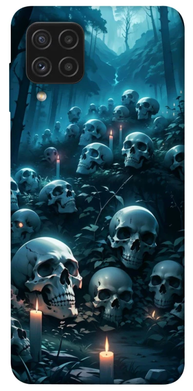 Чехол на Samsung Galaxy A22 4G Skulls v3 фото 1 из 1