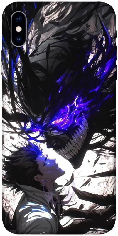 Чохол на Apple iPhone X (5.8") Black soul anime фото 1 з 1