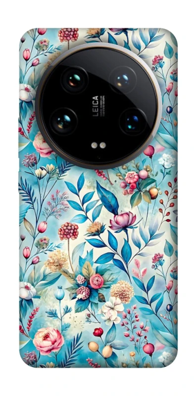 Чохол на Xiaomi 14 Ultra Floral design ver.5 фото 1 з 1