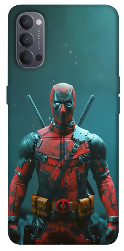 Чехол на Oppo Reno 4 Deadpool v3 фото 1 из 1