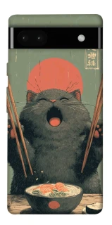 Чехол на Google Pixel 6a Hungry Cat фото 1 из 1