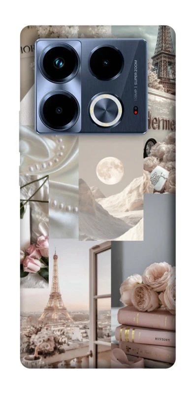 Чохол на Infinix Note 40 4G Fashion collage ver.6 фото 1 з 1