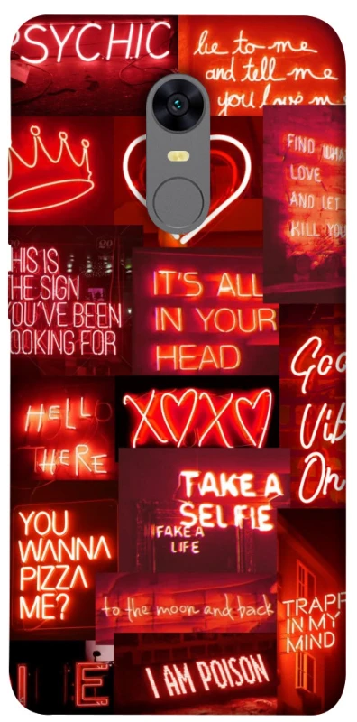 Чохол на Xiaomi Redmi 5 Plus / Redmi Note 5 (Single Camera) Love collage ver.7 фото 1 з 1