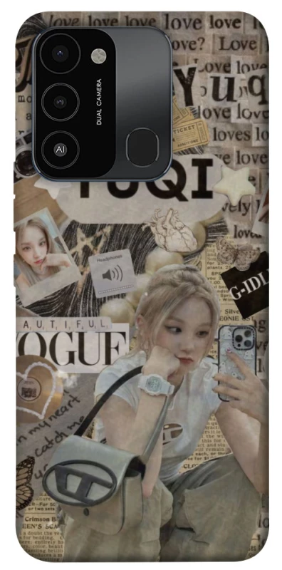 Чехол на TECNO Spark 8C Yuqi (G)I-DLE фото 1 из 1
